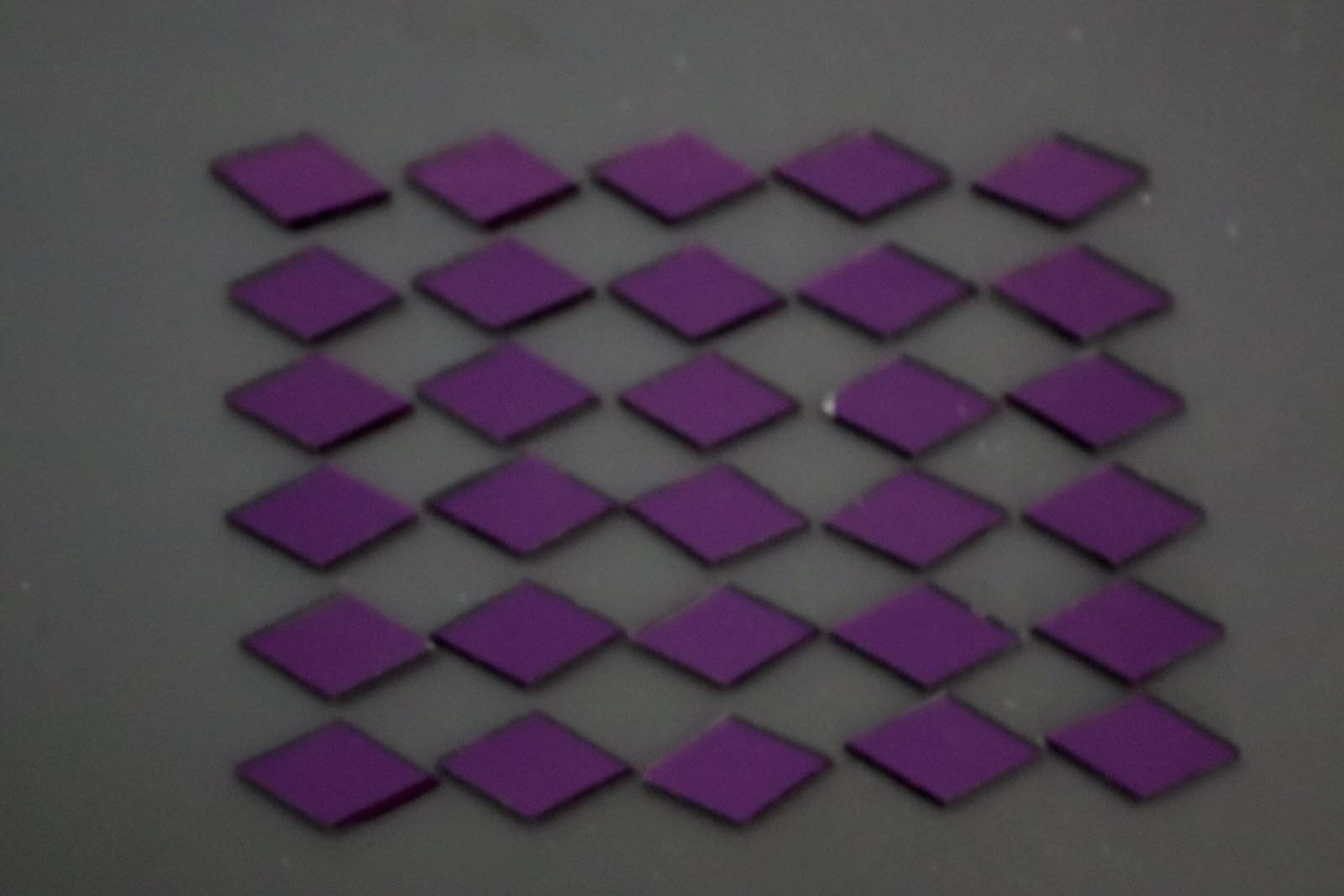 Mosaic 200 pieces Diamond shaped Purple mirror glass, 1x 2 cm. - Image 3